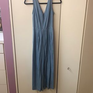 denim jumpsuit